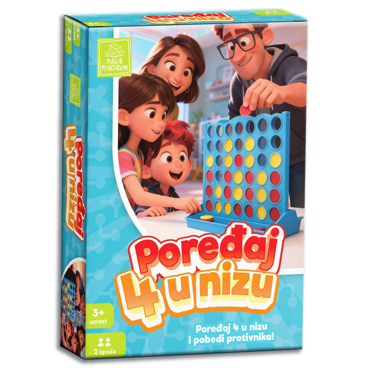 Društvena igra: Poređaj 4 u nizu