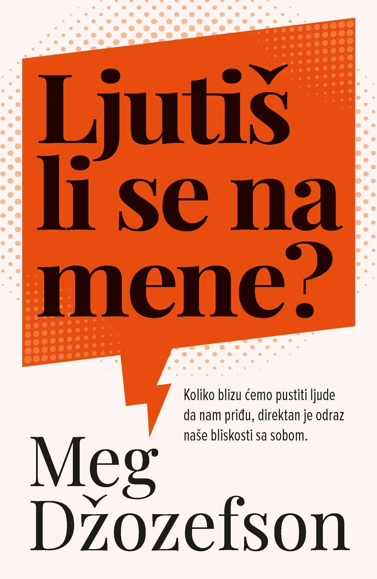 Ljutiš li se na mene?
